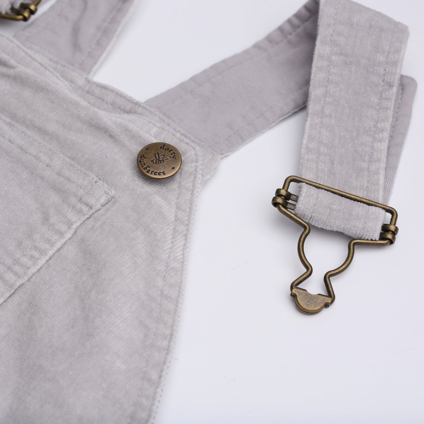 Fog Corduroy Dungarees