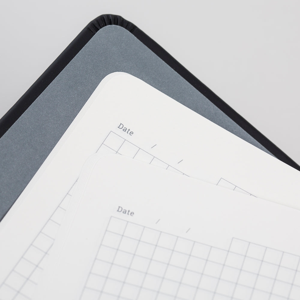 Forbes Classic | A5 Squared Notebook | Black