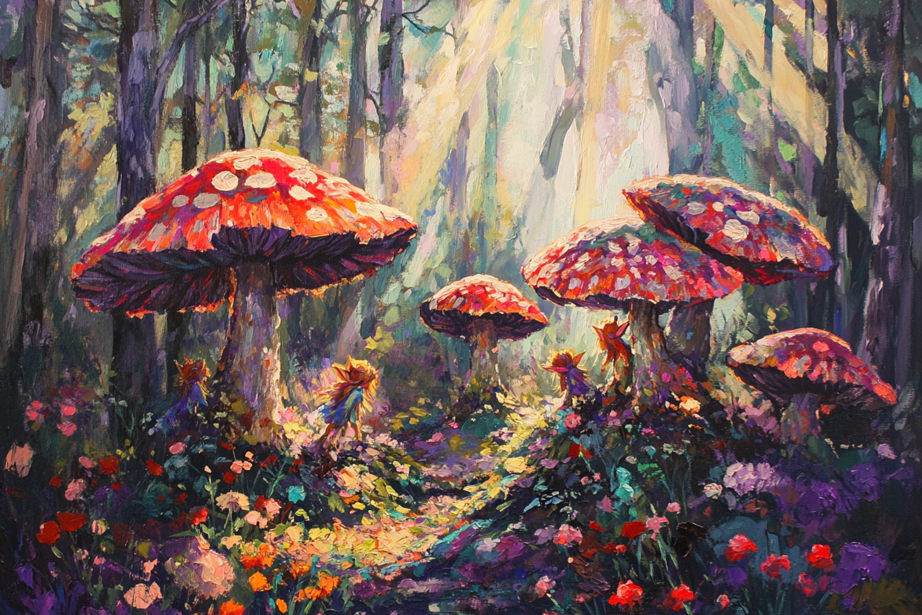 Forest Elves Canvas