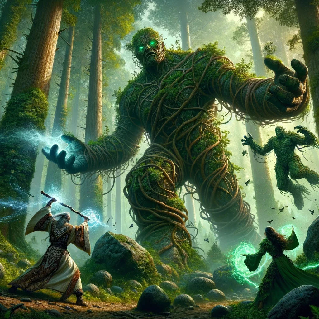 Forest Guardians' Standoff Canvas