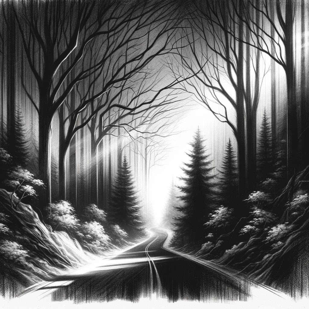 Forest Shadows Canvas