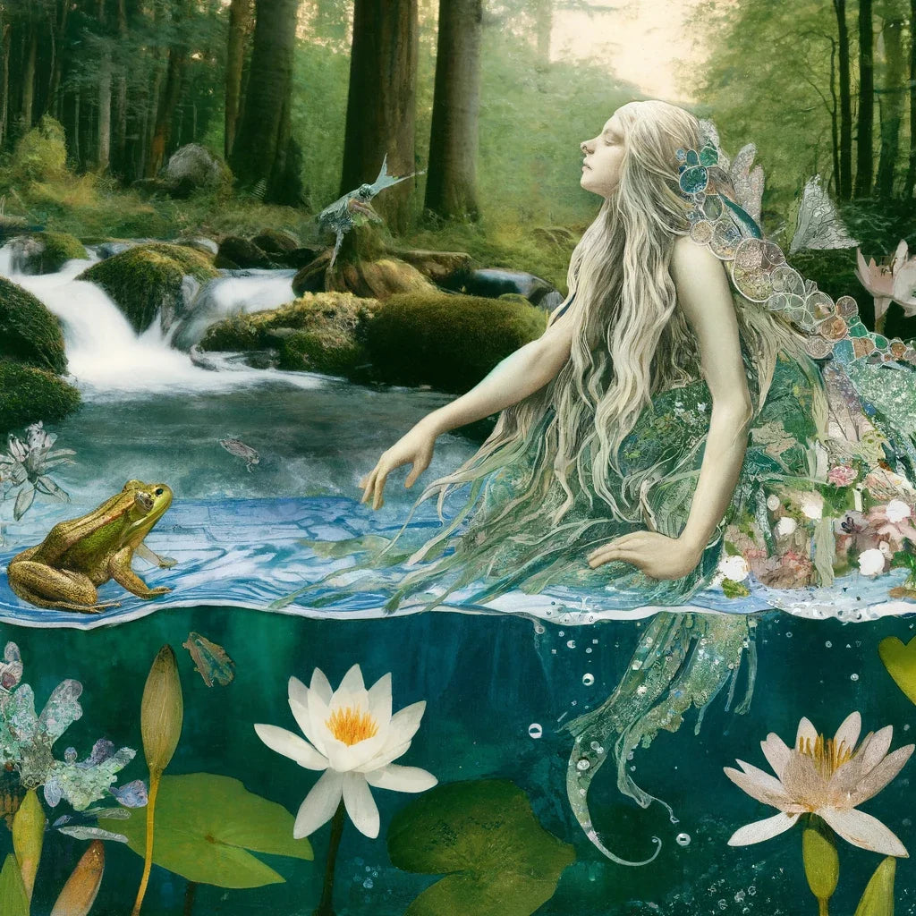 Forest Stream Undine Canvas