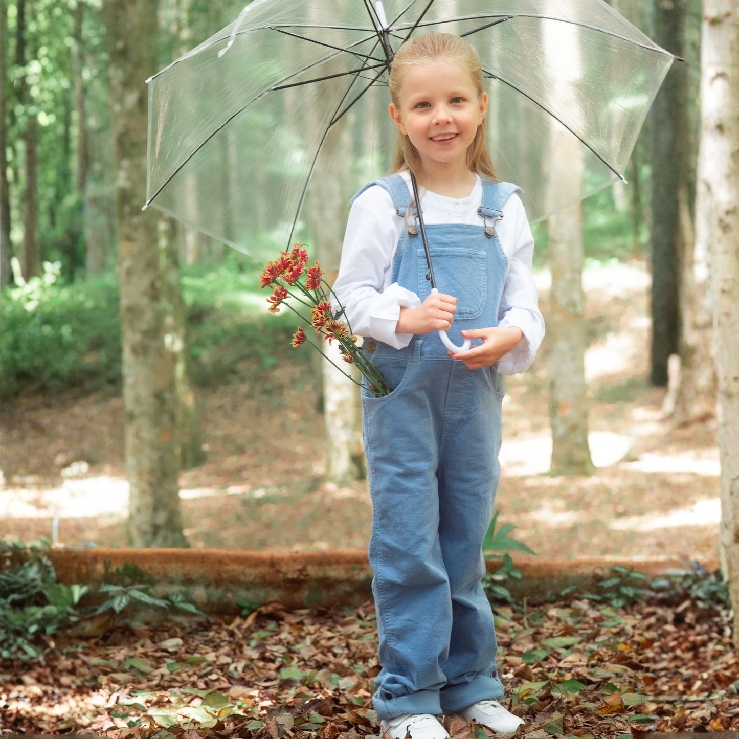 Forget-Me-Not Dungarees