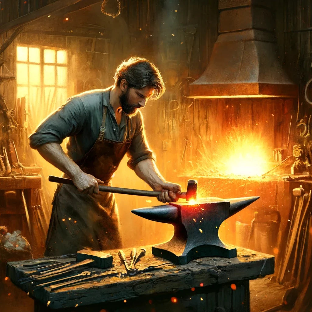 Forging Passion Canvas