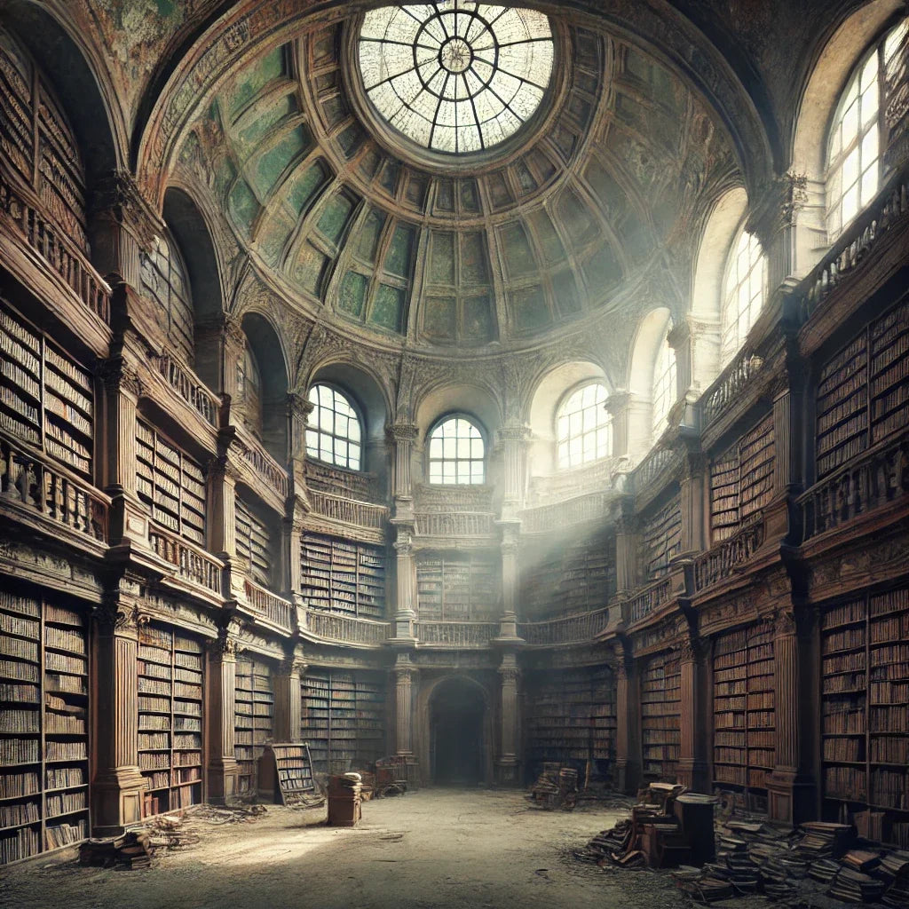 Forgotten Library Canvas