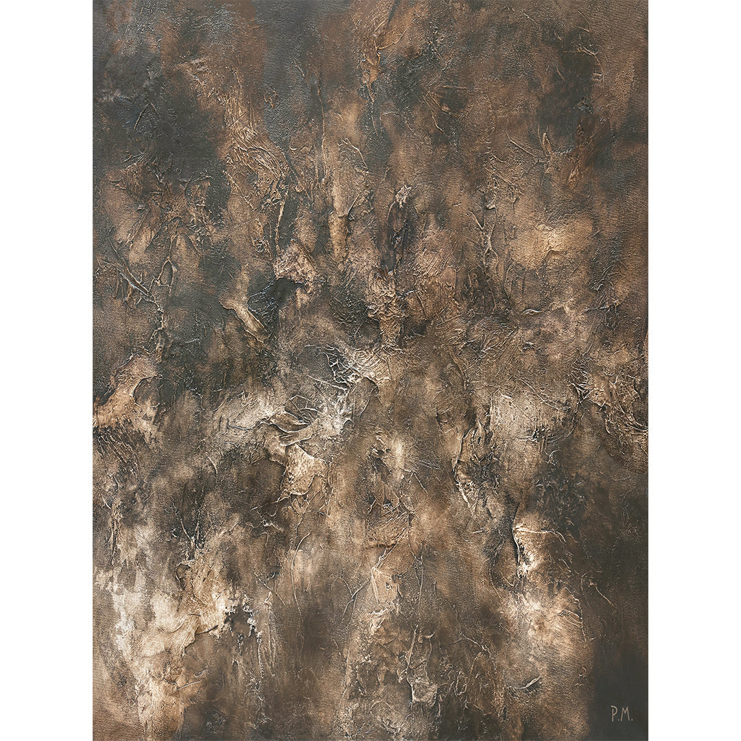 Fossil Portrait Framed Printed Canvas