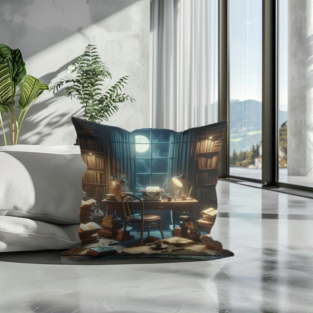 Midnight Muse Cotton Cushion