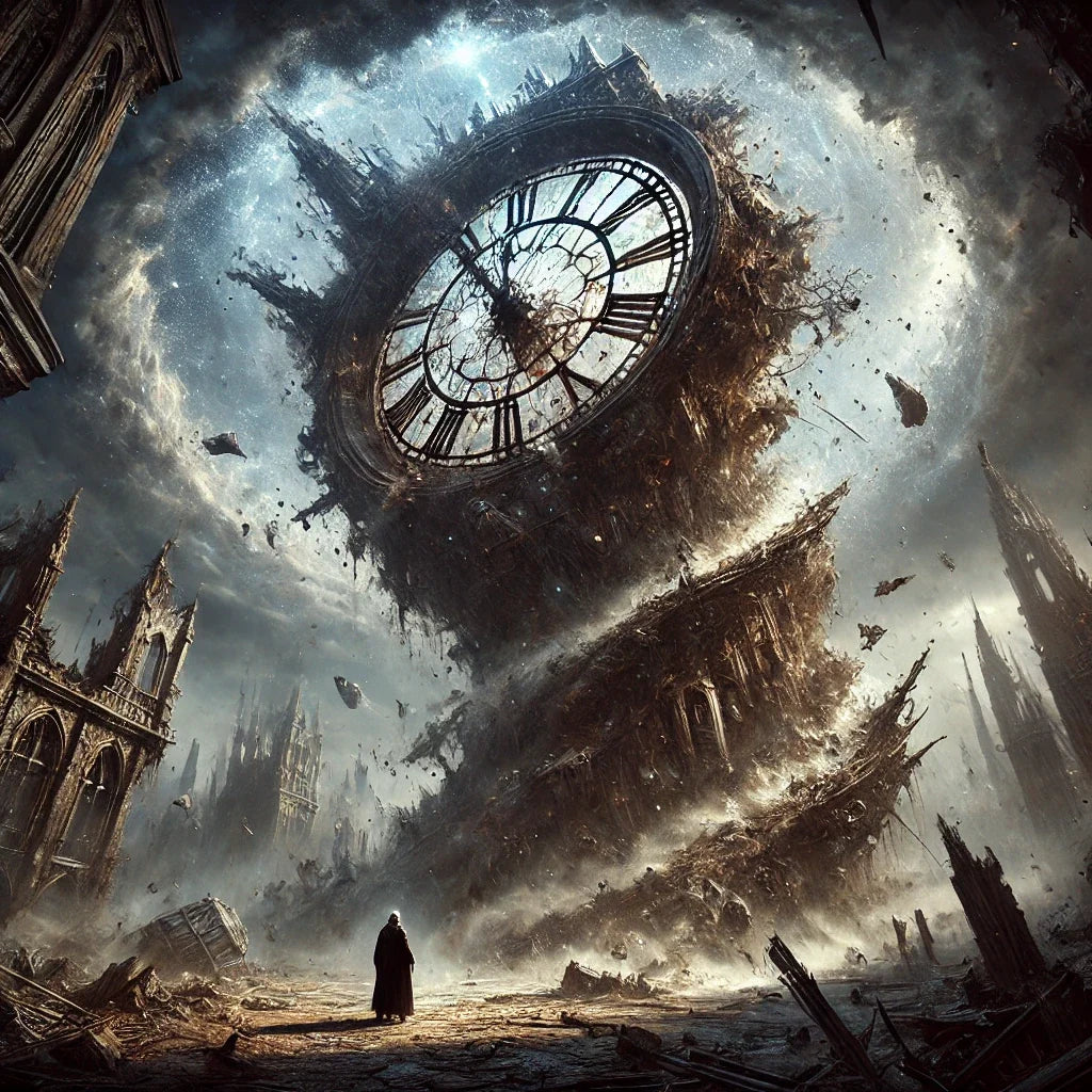 Fractured Time Canvas