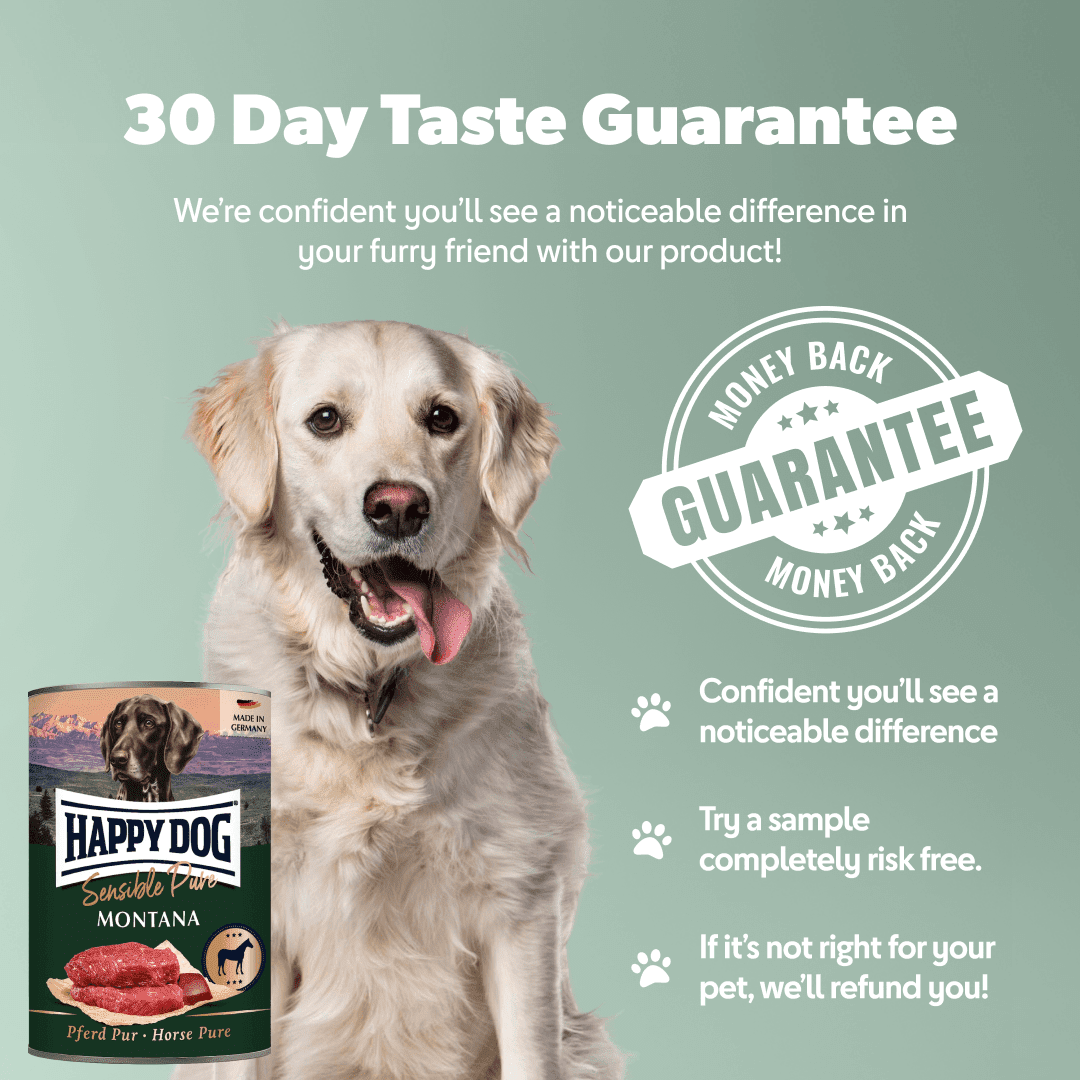 Happy Dog Pure Sensitive Horse Wet Dog Food (Montana)