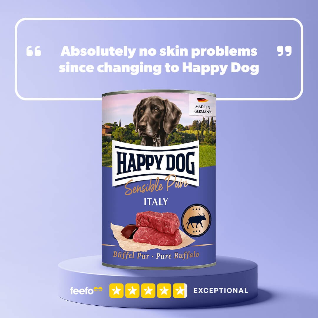 Happy Dog Sensitive Pure Buffalo Wet Dog Food (Italy)