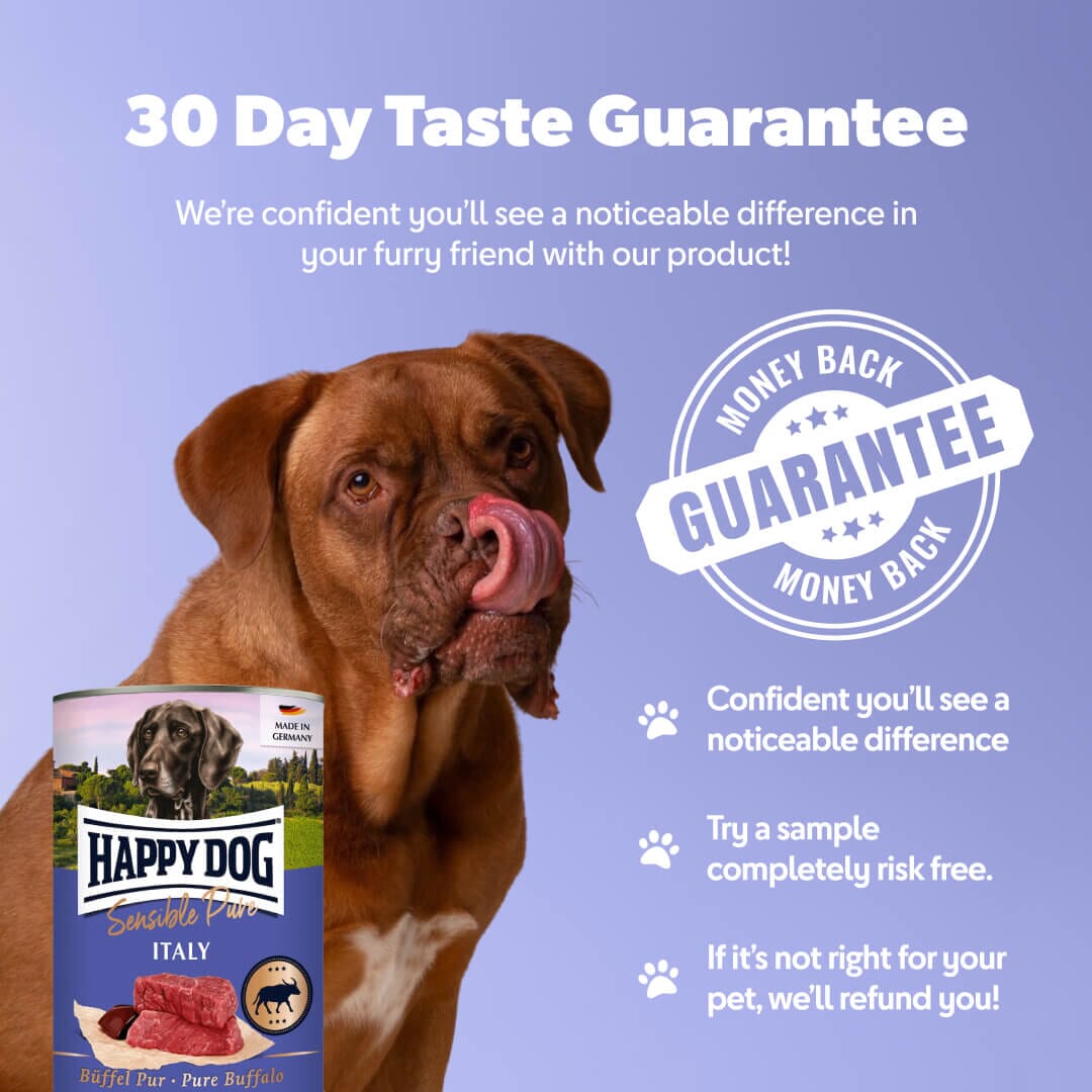 Happy Dog Sensitive Pure Buffalo Wet Dog Food (Italy)