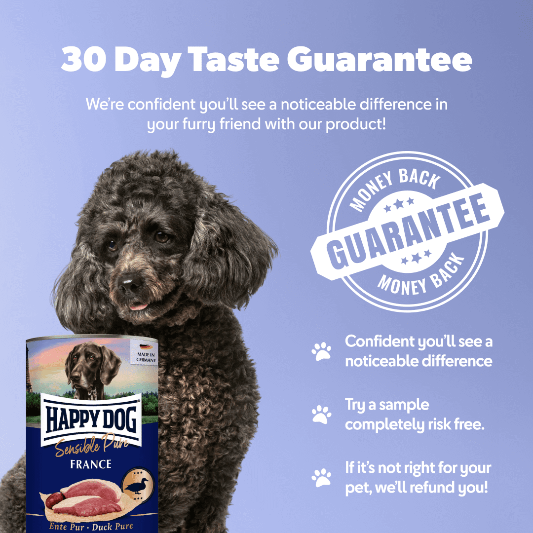 Happy Dog Pure Duck Wet Dog Food (France)