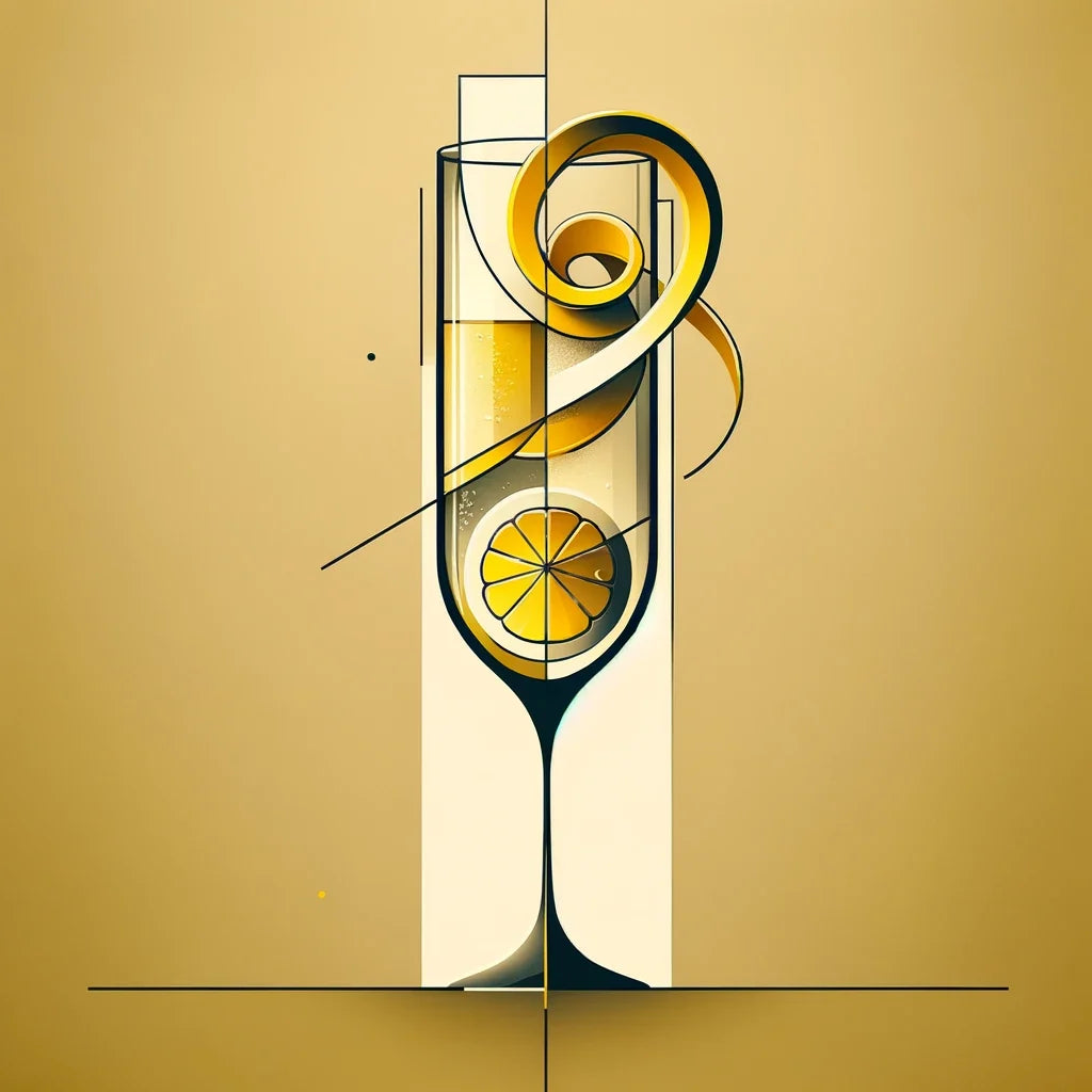 French 75 Minimalist Canvas
