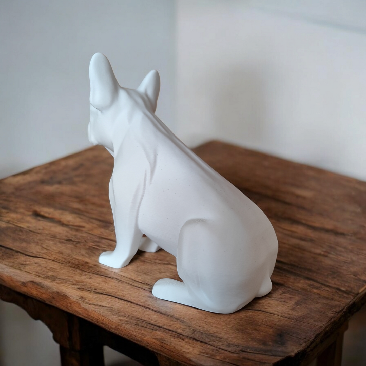 Sculpture #5 - "Frenchie": Elegant French Bulldog Art