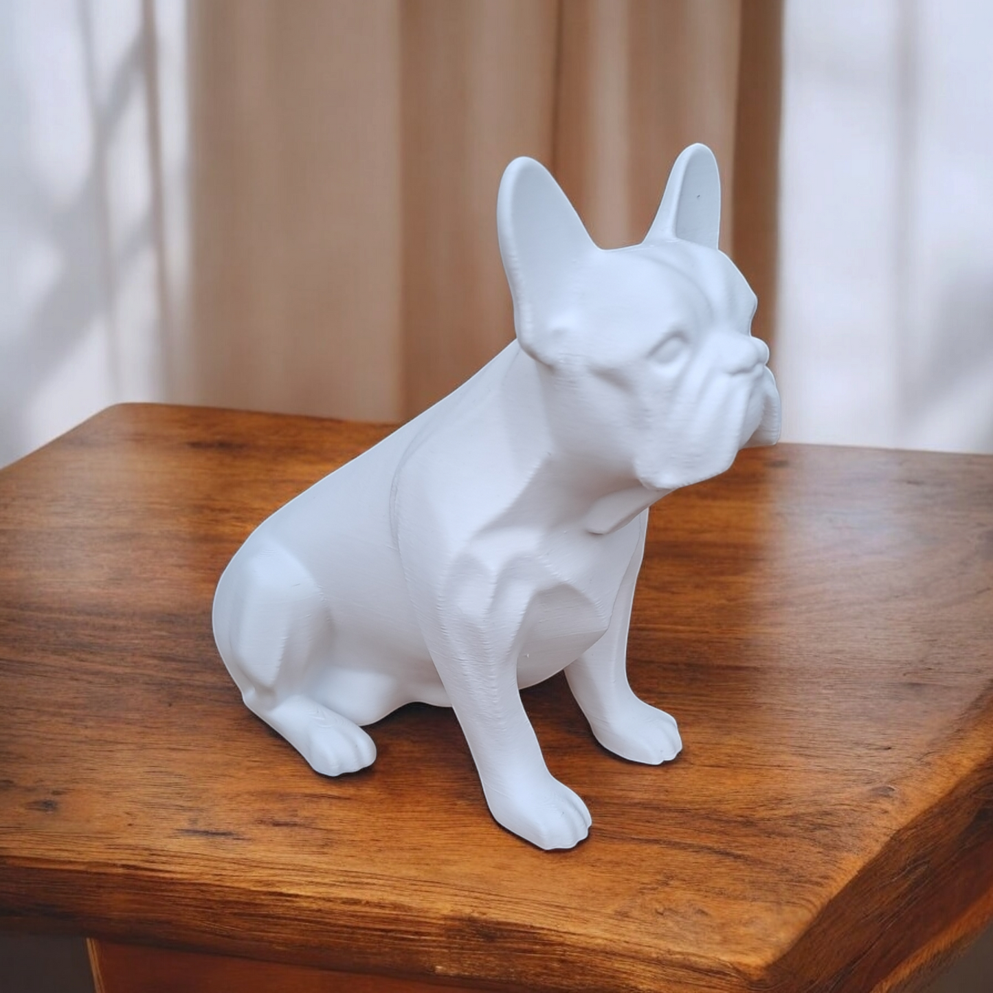 Sculpture #5 - "Frenchie": Elegant French Bulldog Art