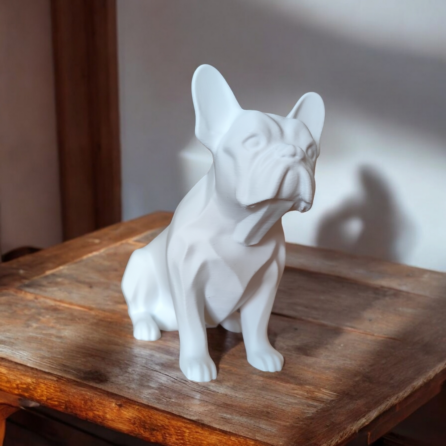 Sculpture #5 - "Frenchie": Elegant French Bulldog Art