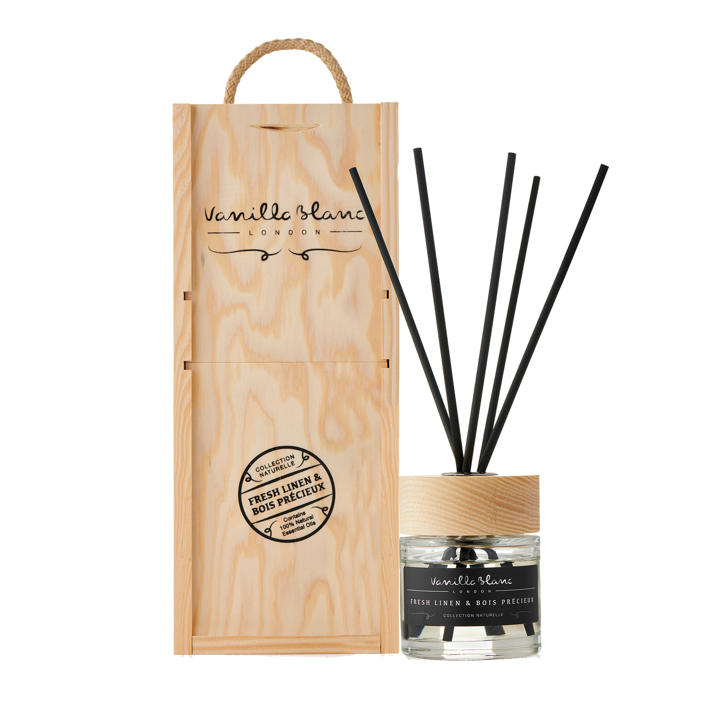 Fresh Linen & Bois Précieux Reed Diffuser