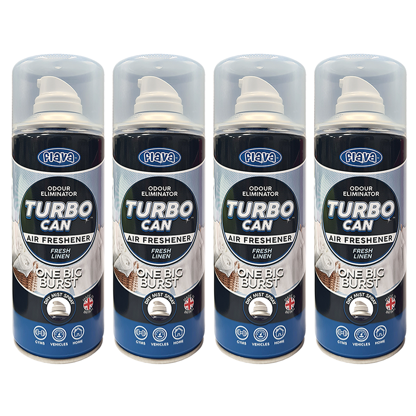 Flava Turbo Can Spray - Fresh Linen