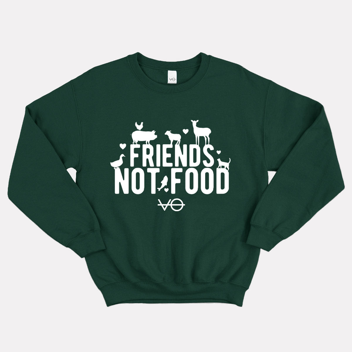 Friends Not Food Sweatshirt (Unisex)