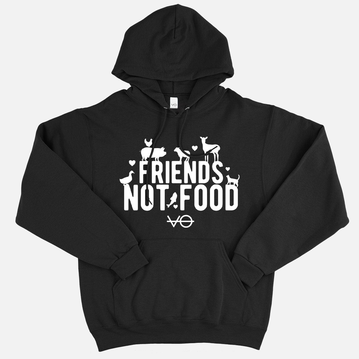 Friends Not Food Hoodie (Unisex)