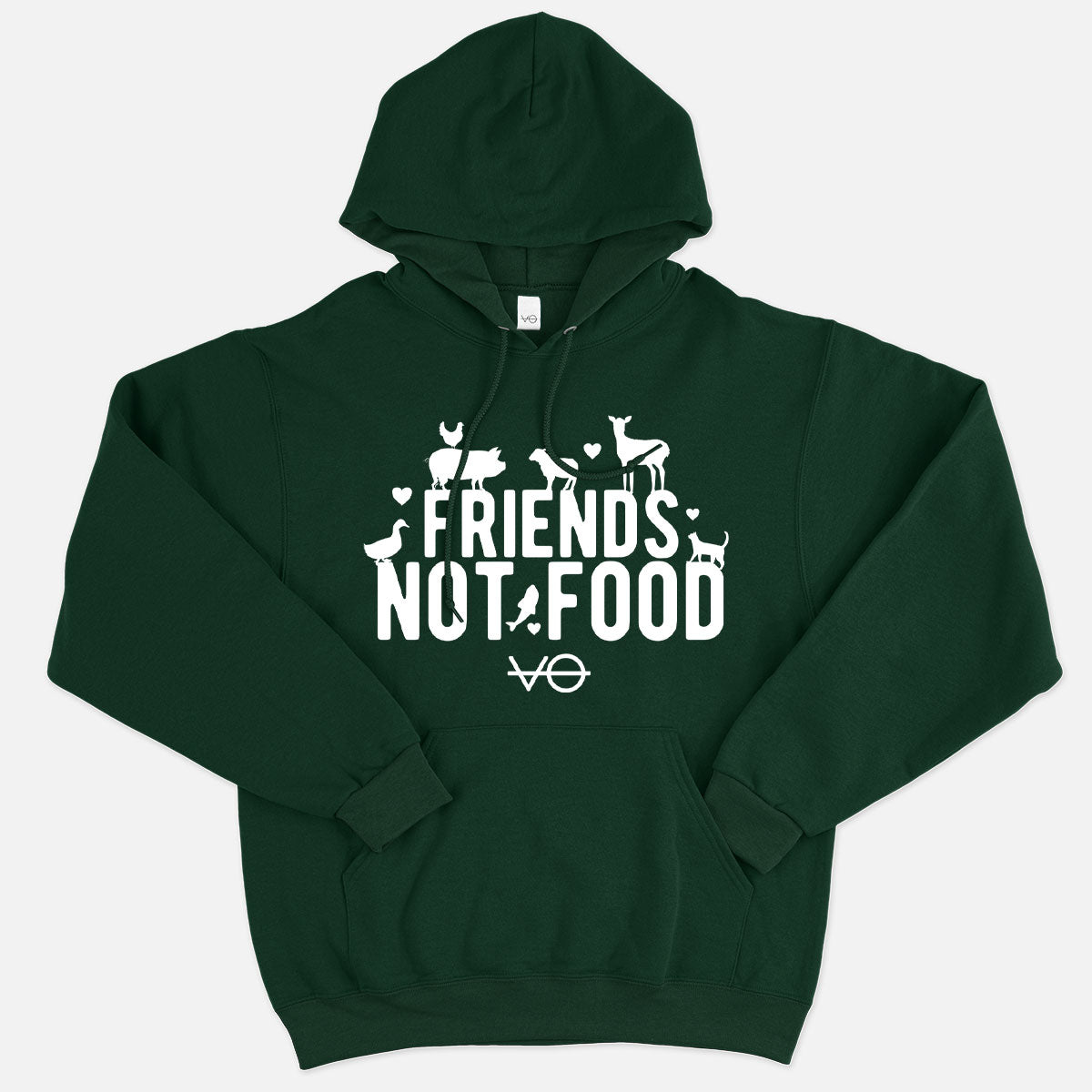 Friends Not Food Hoodie (Unisex)