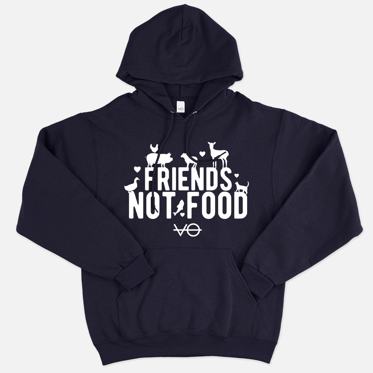 Friends Not Food Hoodie (Unisex)