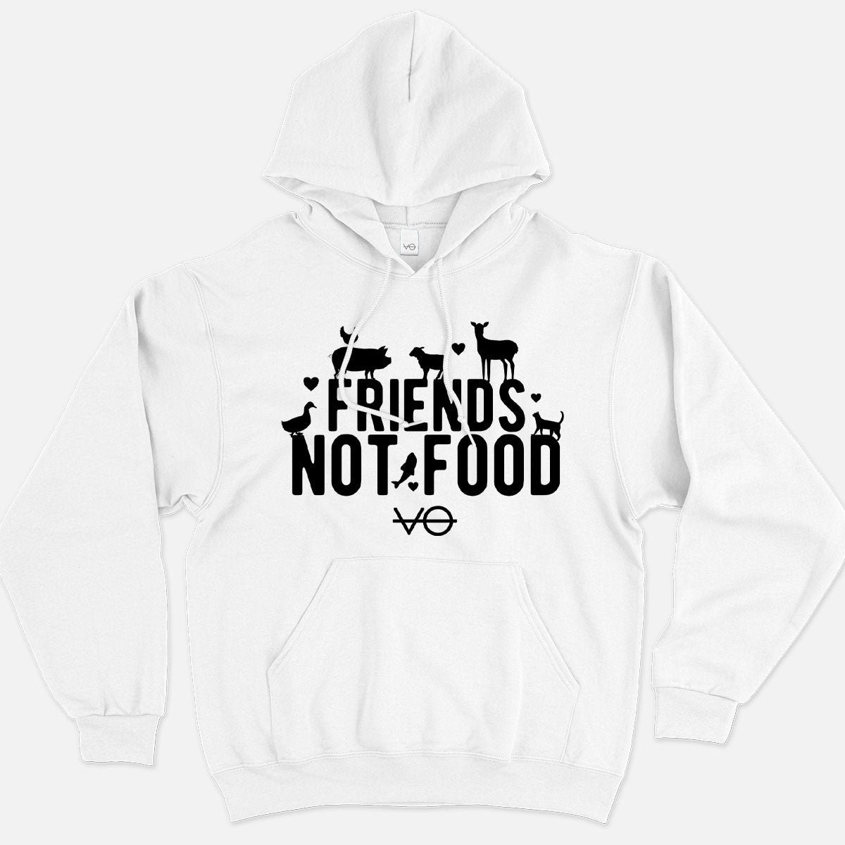 Friends Not Food Hoodie (Unisex)