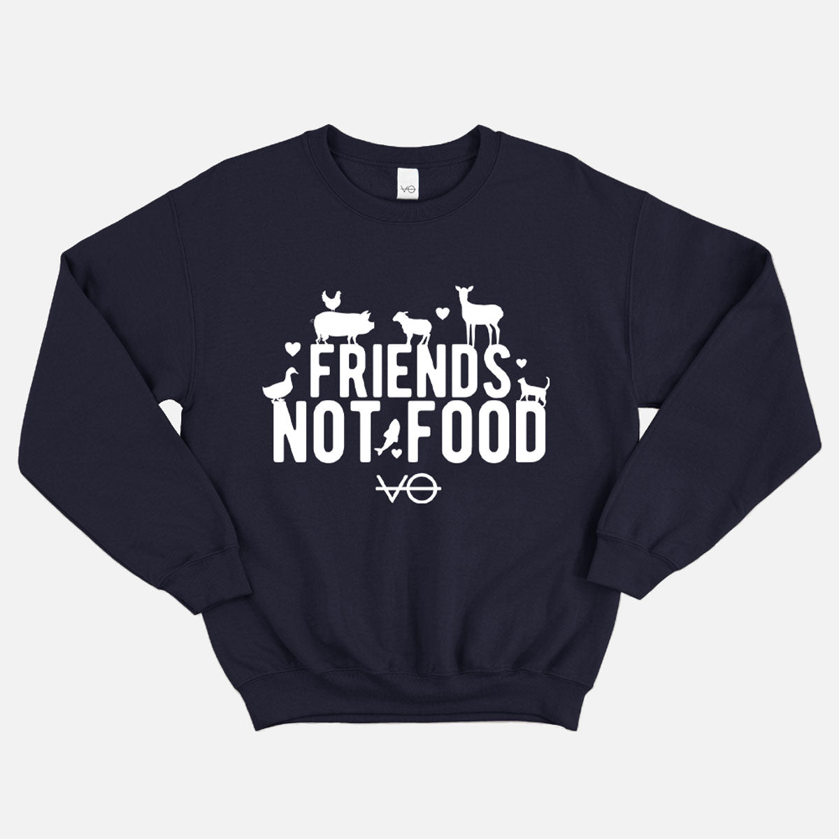 Friends Not Food Sweatshirt (Unisex)