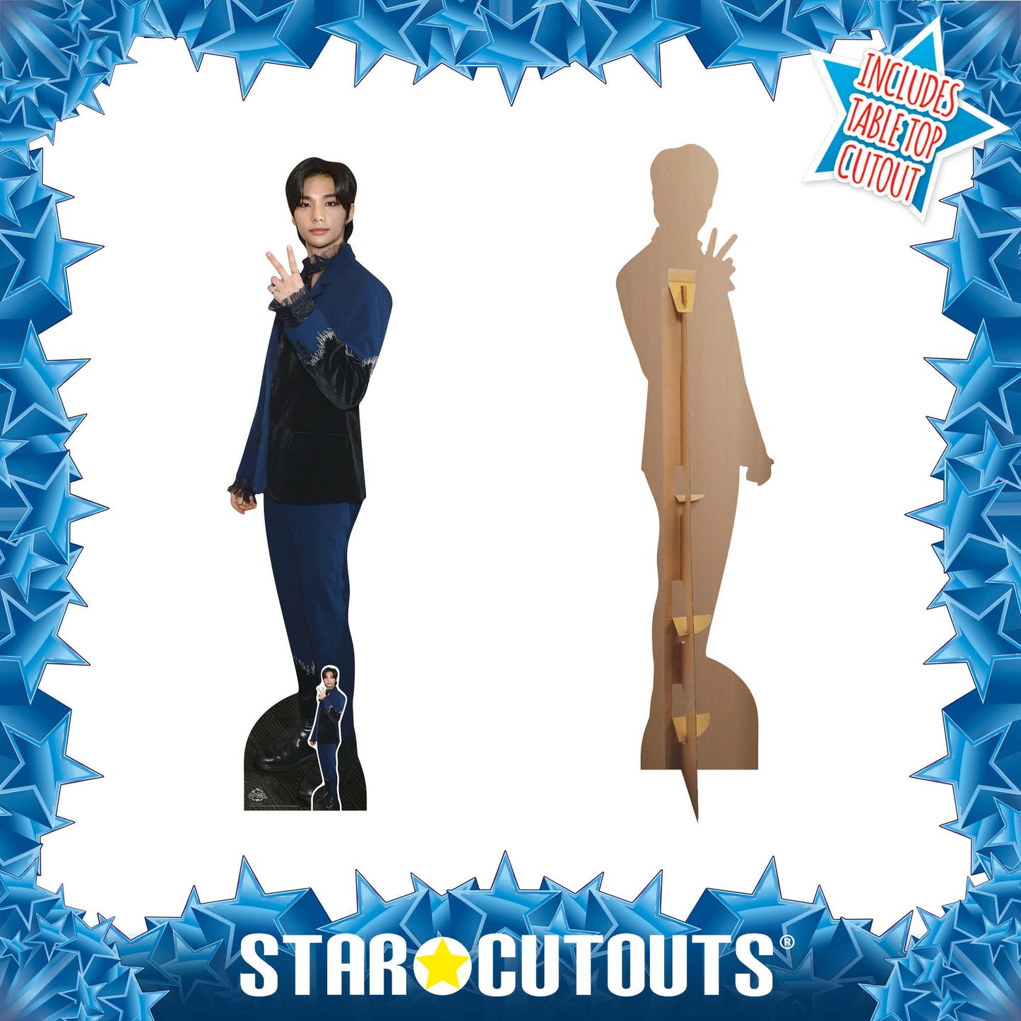 CS1312 Hyunjin Stray Kids Cardboard Cutout  Height 180cm