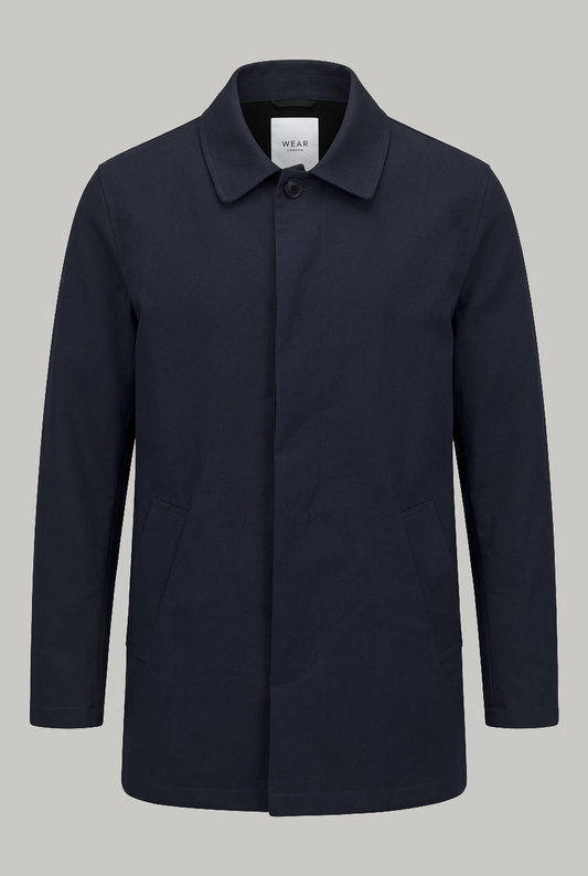 Bank Short Mac Lined  - Navy Dx
