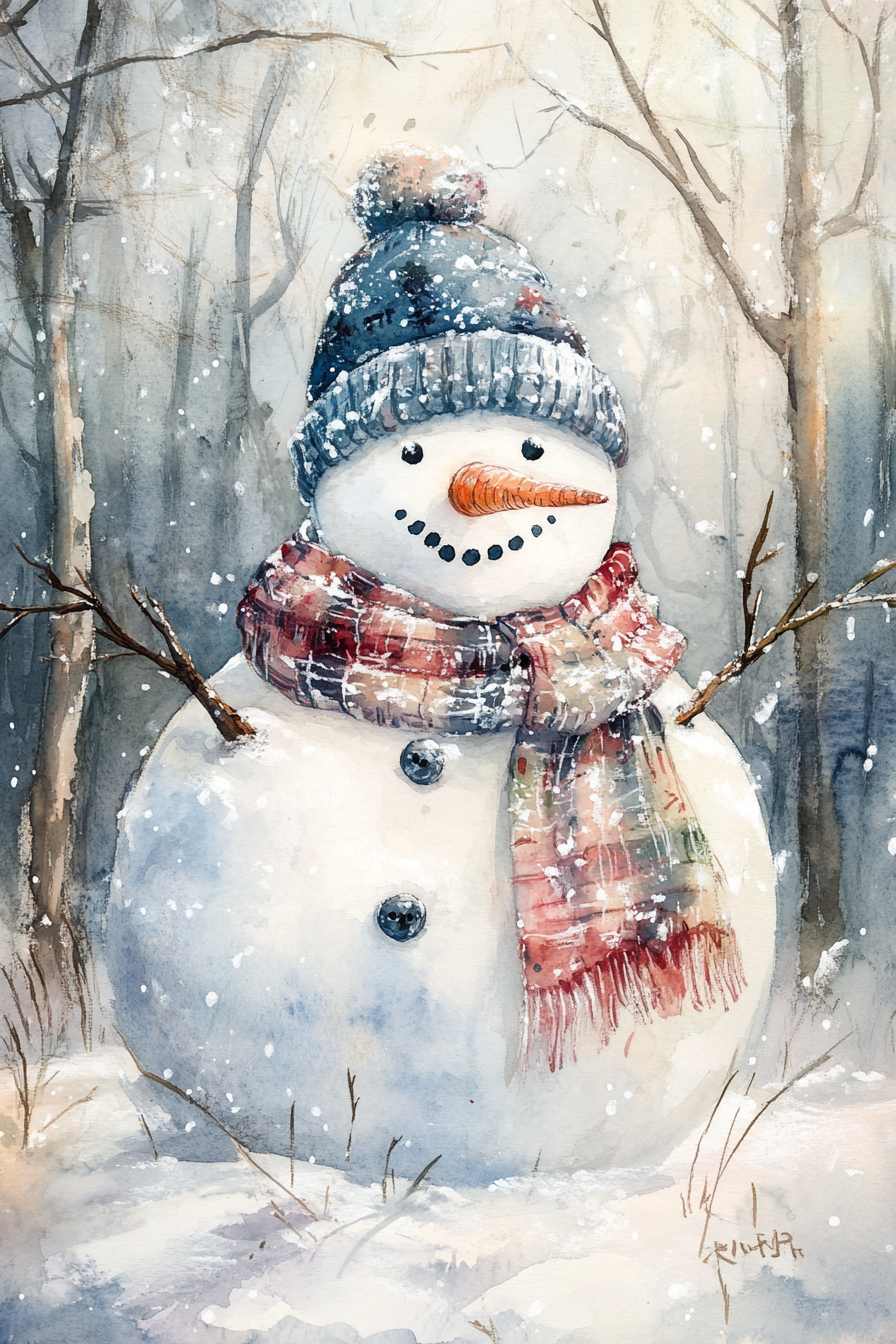 Frosty Memories Canvas