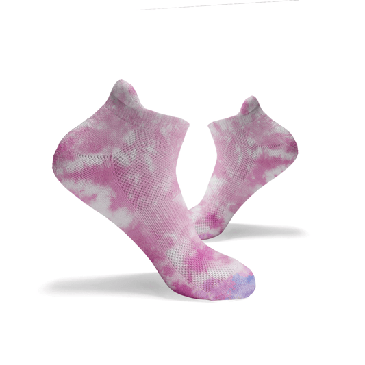 Tie Dye Multicoloured Ankle Socks