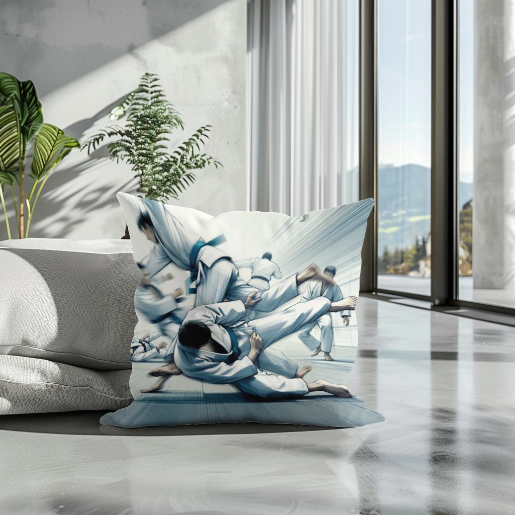 Judo Motion Cotton Cushion