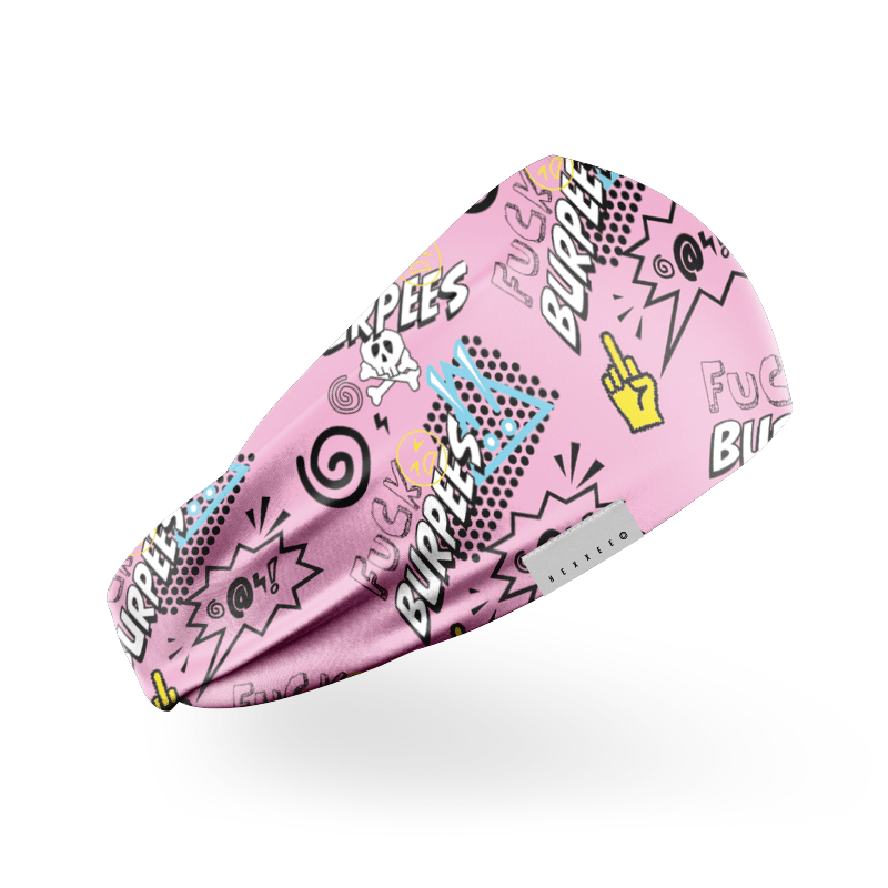 F Burpees Headband