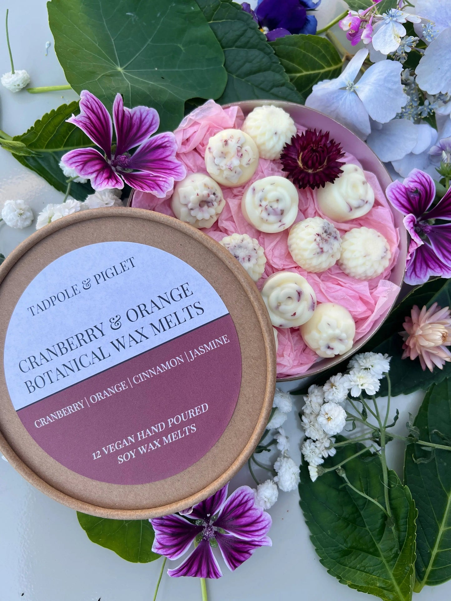 Cranberry & Orange Botanical Wax Melts