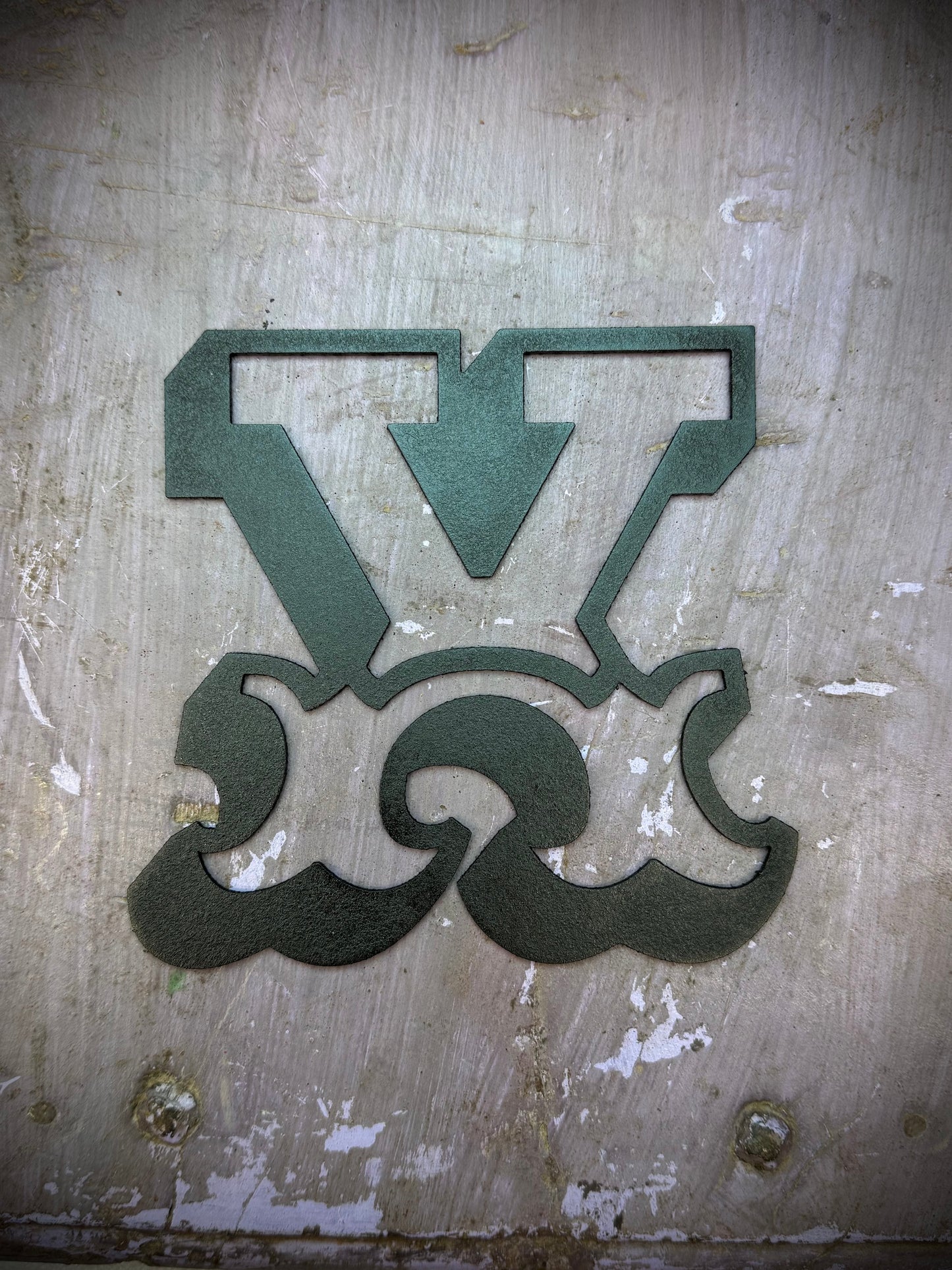 A-Z Rustic 5" or 12" Black Metal Carnival Letters.