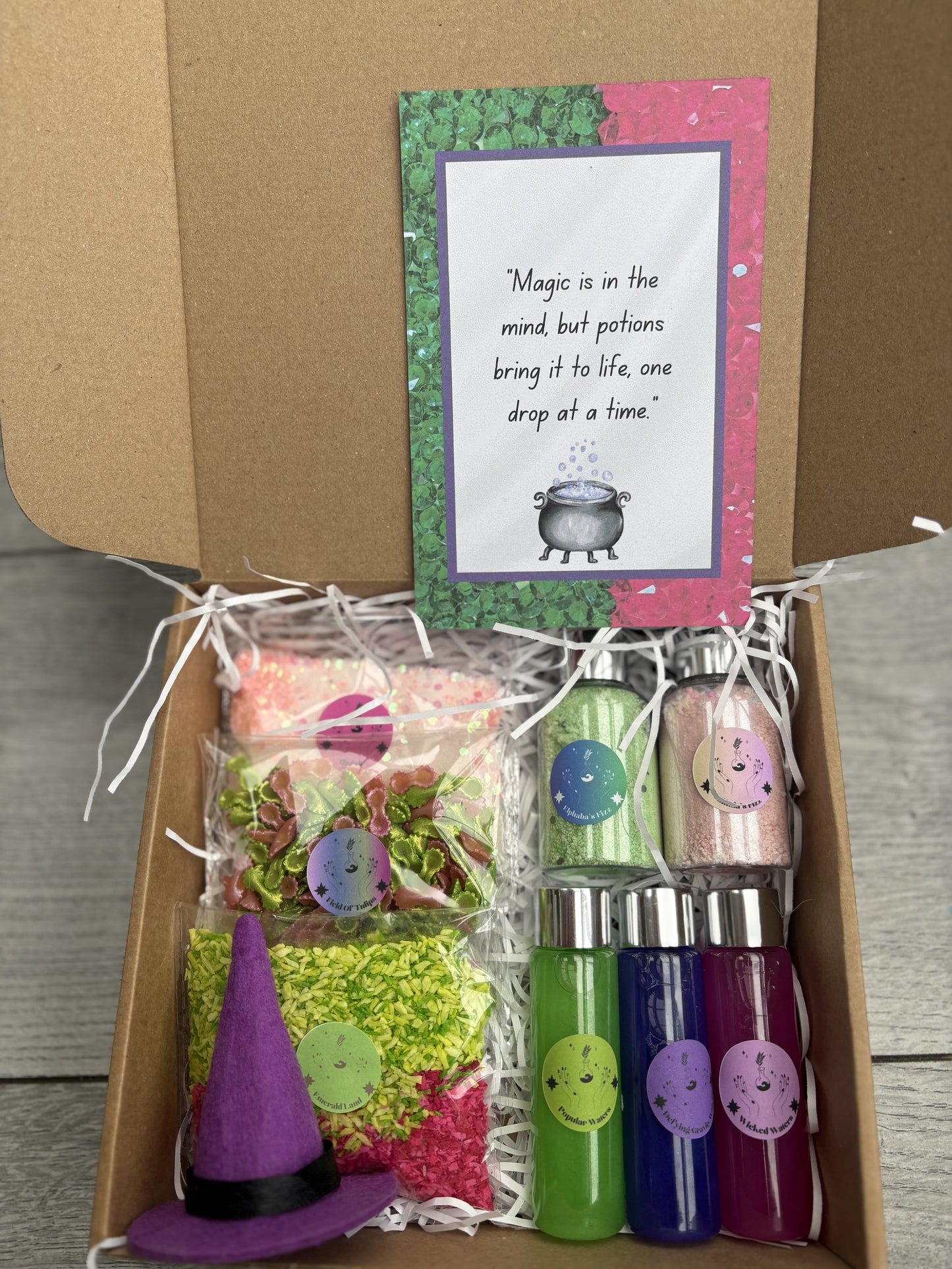 Somewhere over the rainbow potion kit