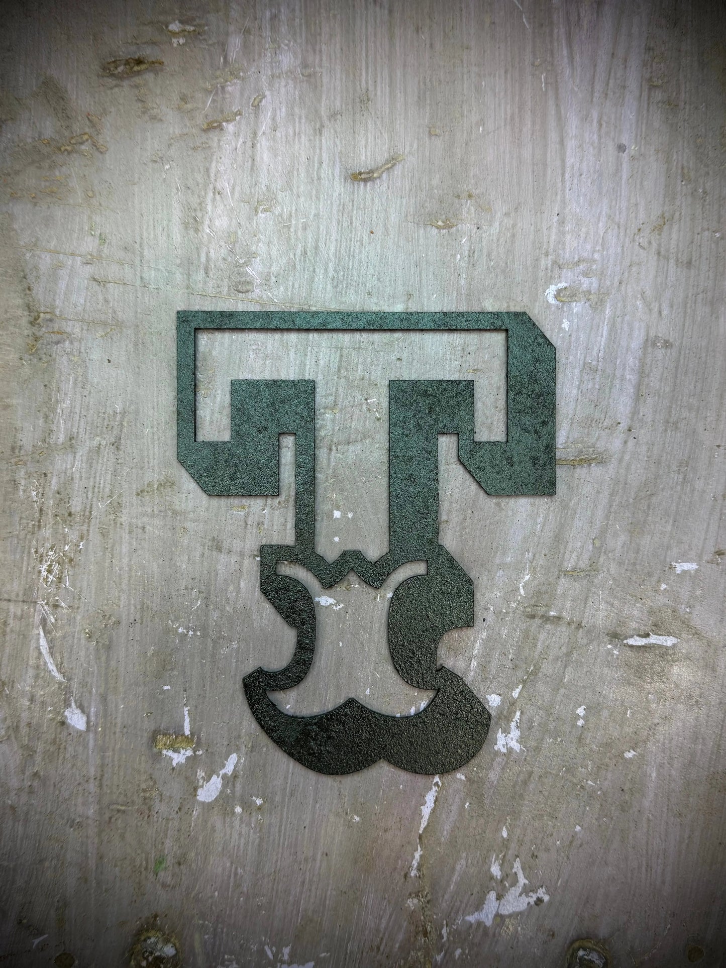 A-Z Rustic 5" or 12" Black Metal Carnival Letters.
