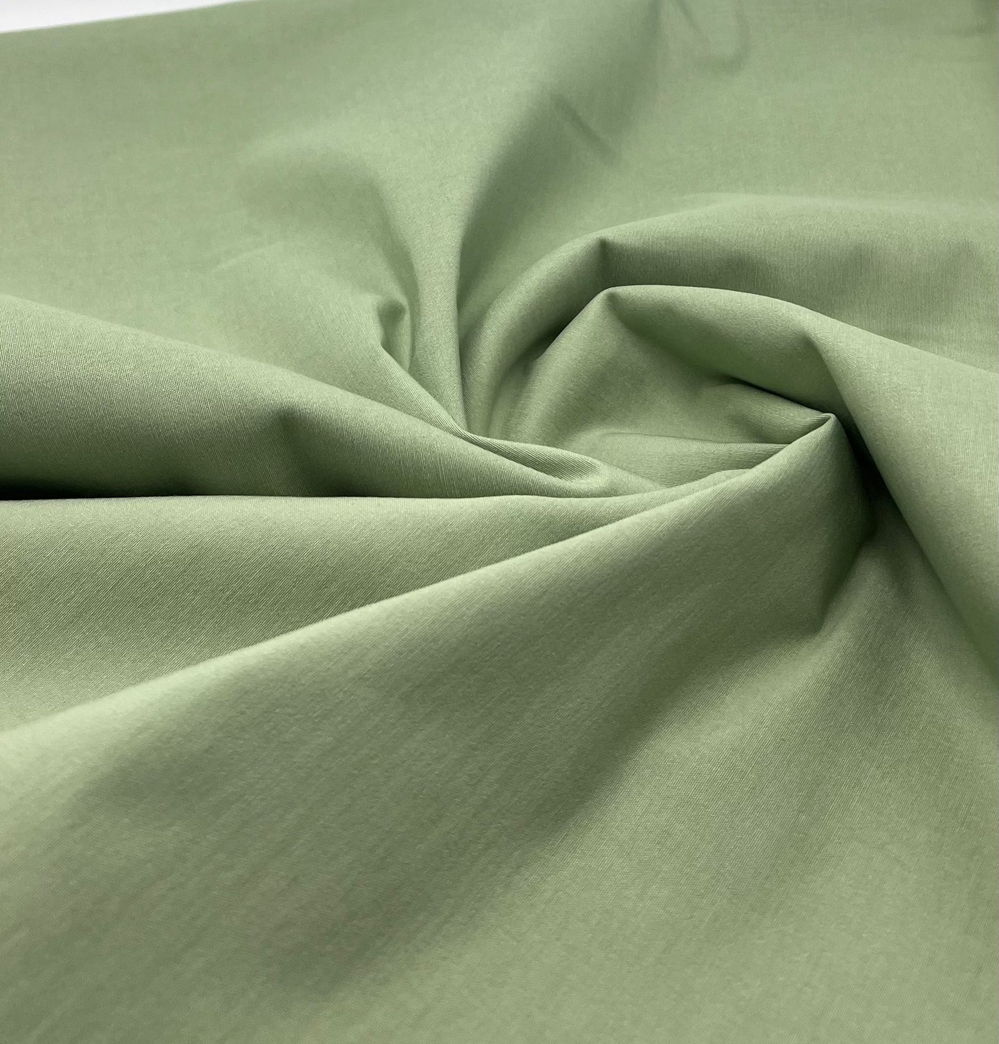 Sage Bengaline Stretch Fabric