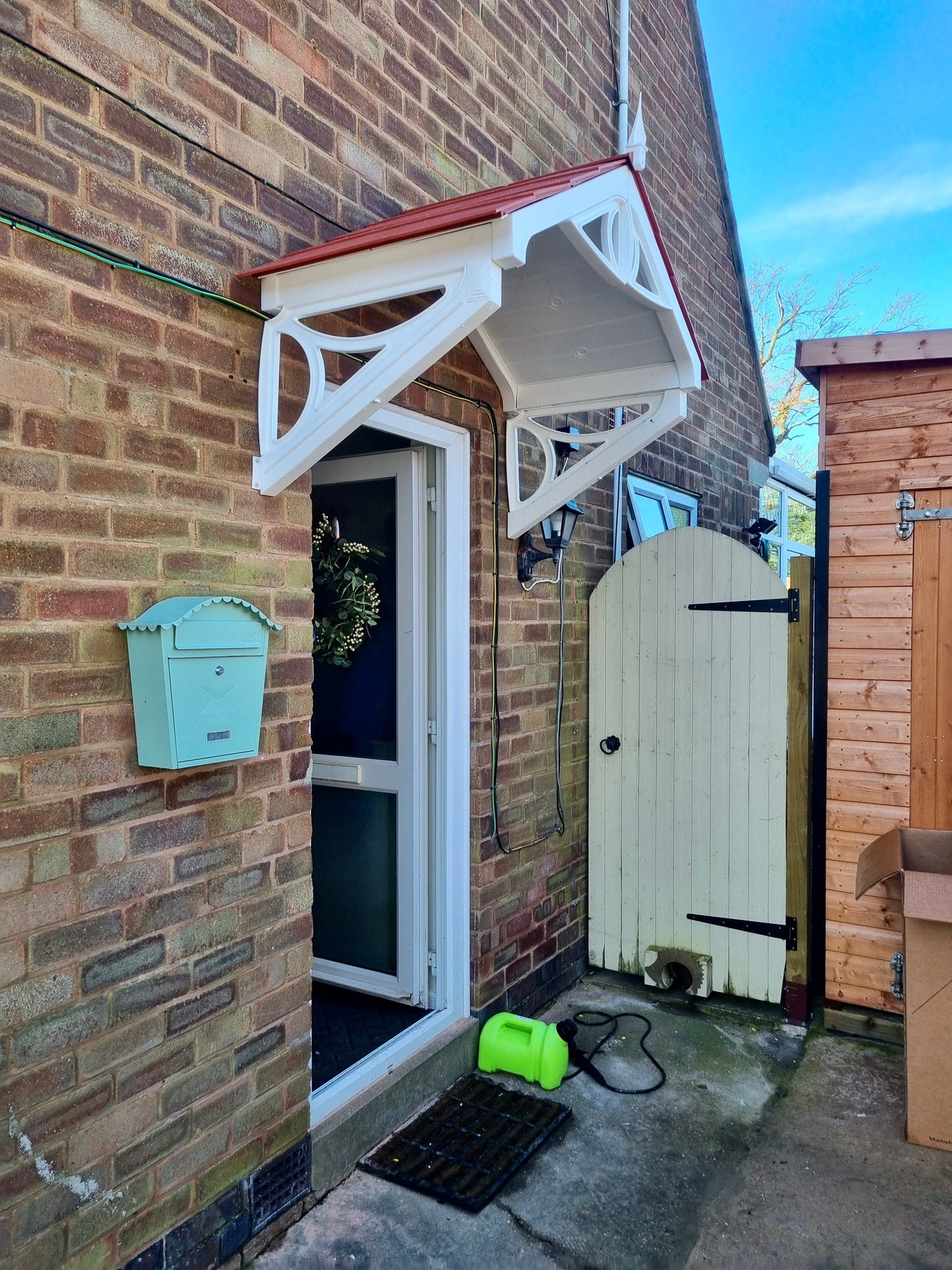 Rockingham Door Canopy 149cm - Flat Pack Porch Canopy