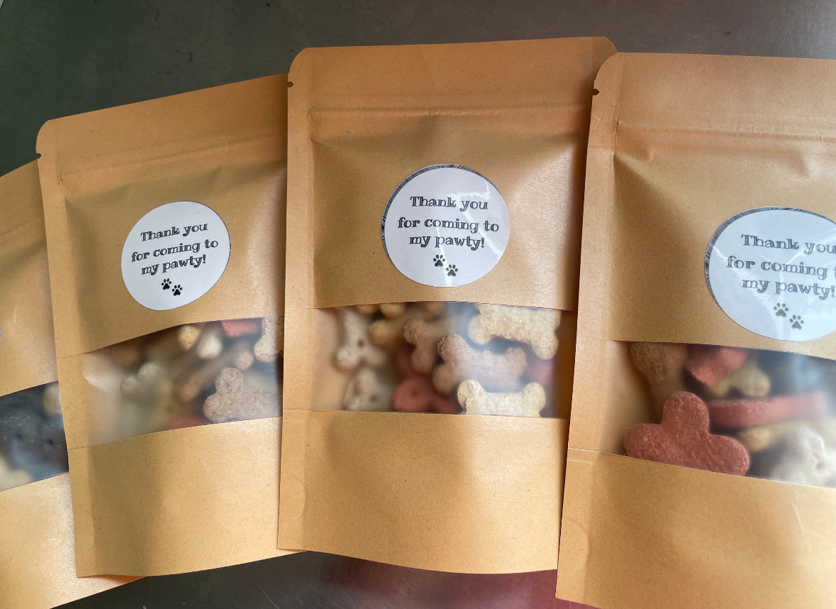 Dog Biscuit Treat Pick N Mix Party Pouches - Pawty Favours