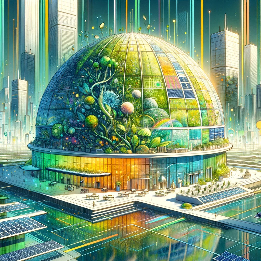 Future Greensphere Cotton Cushion