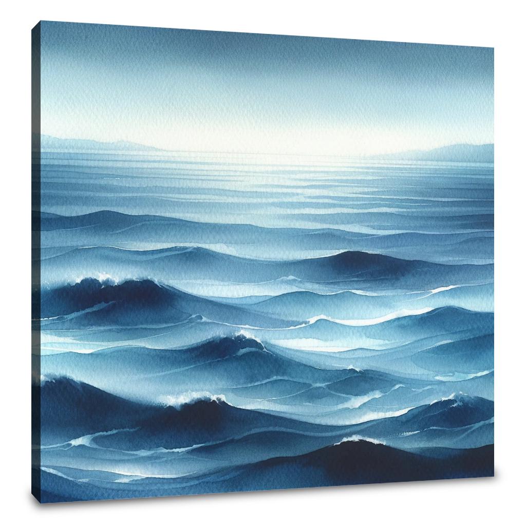 Whispering Tides Canvas