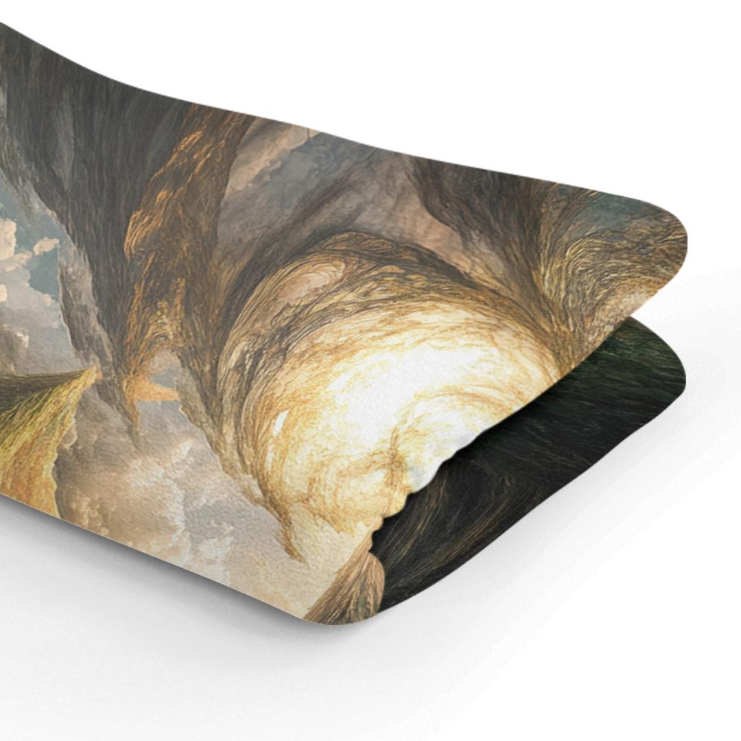 Geometric River Reverie Blanket