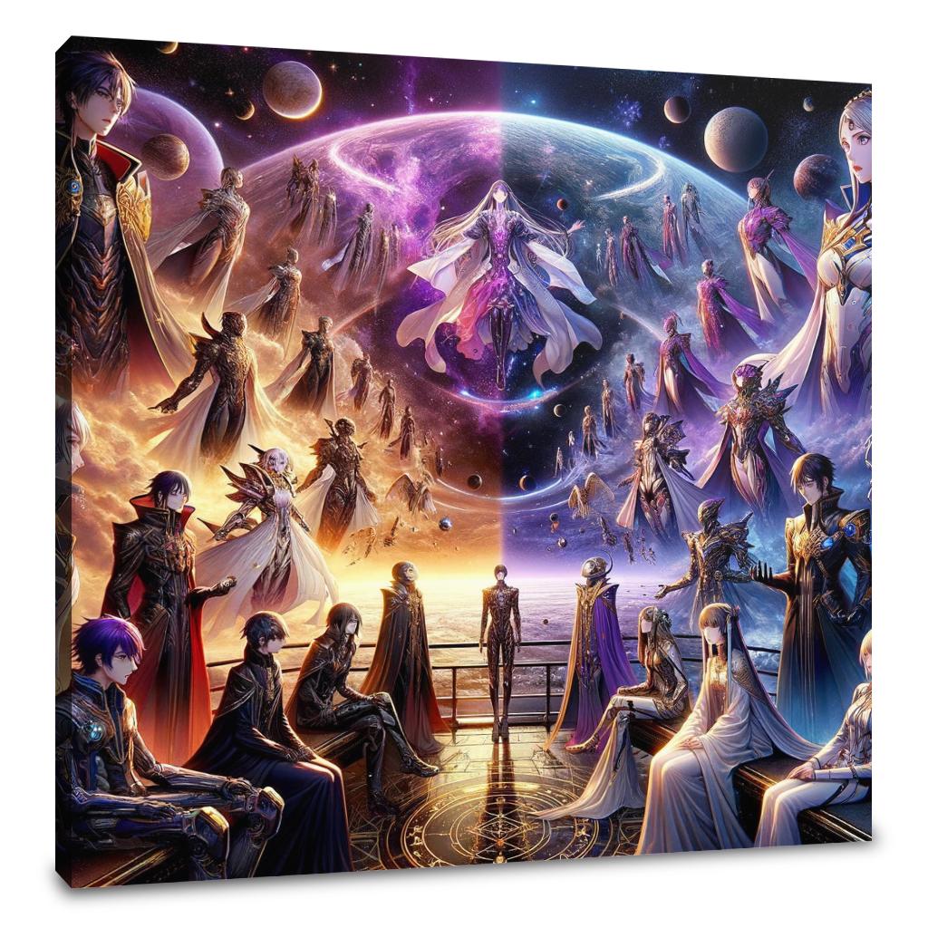 Intergalactic Manga Odyssey Canvas