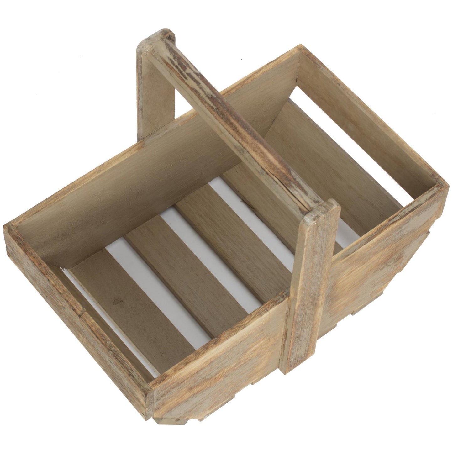 Medium Oak Effect Wooden Trug