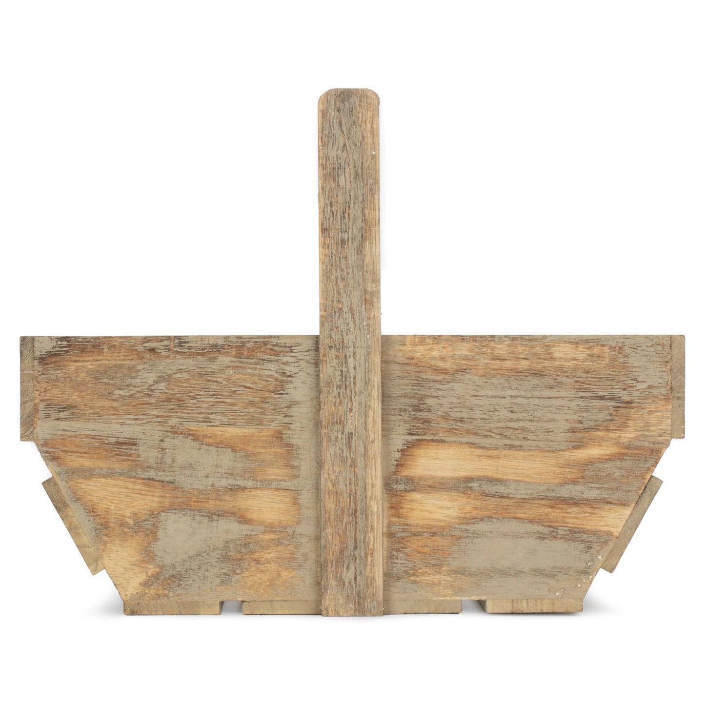Large Oak Effect Wooden Trug