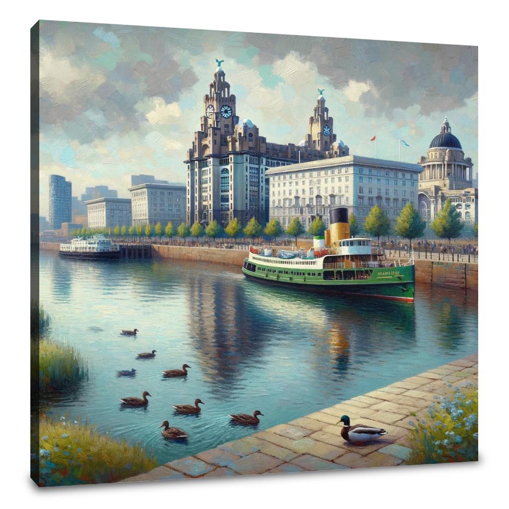 Merseyside Magic in Liverpool Canvas