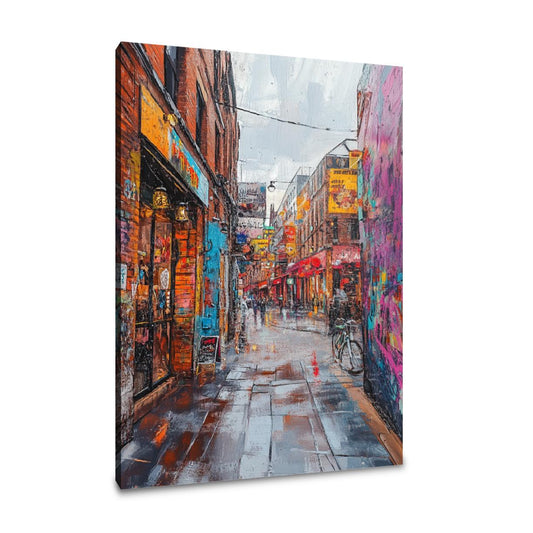 Northern Quarter Vibrance Canvas