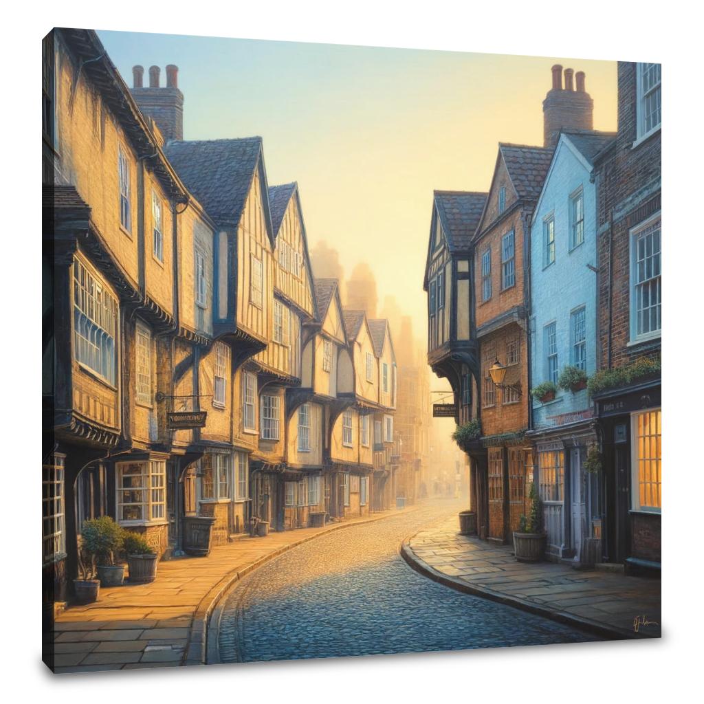 Early Morning on the Shambles Canvas